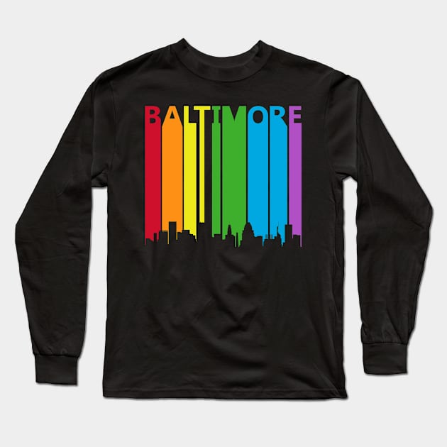 Baltimore LGBT Gay Pride Long Sleeve T-Shirt by GWENT